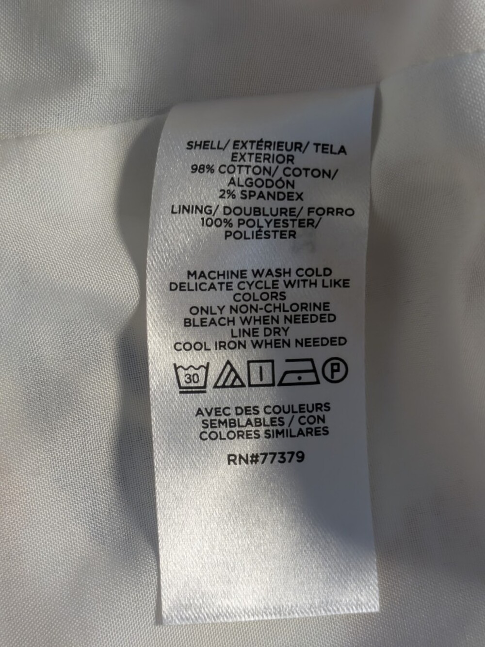 Ann Taylor Floral Cotton Mini Pencil Skirt Yellow White Business Sizw 10 New - Picture 8 of 9